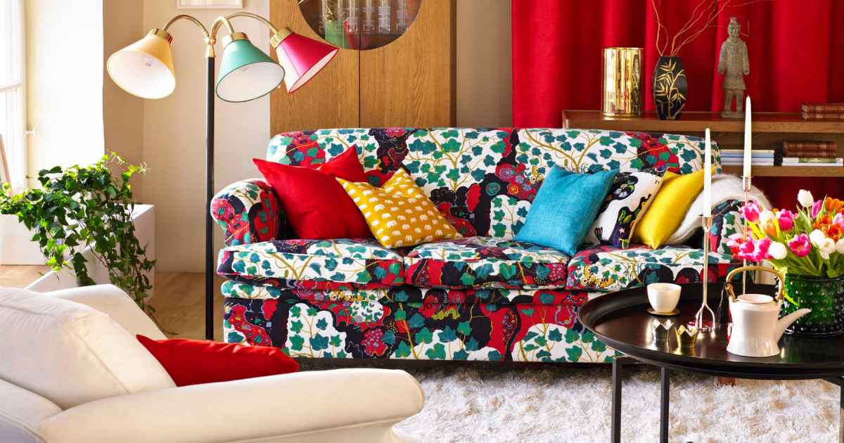 Liven up the color of your sofa to make it new