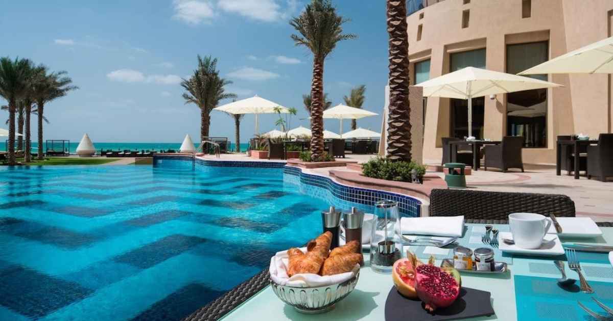 Bahi Ajman palace hotel swimming pool review