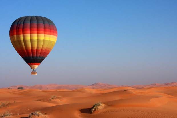 Hot Air Balloon Ride over Abu Dhabi