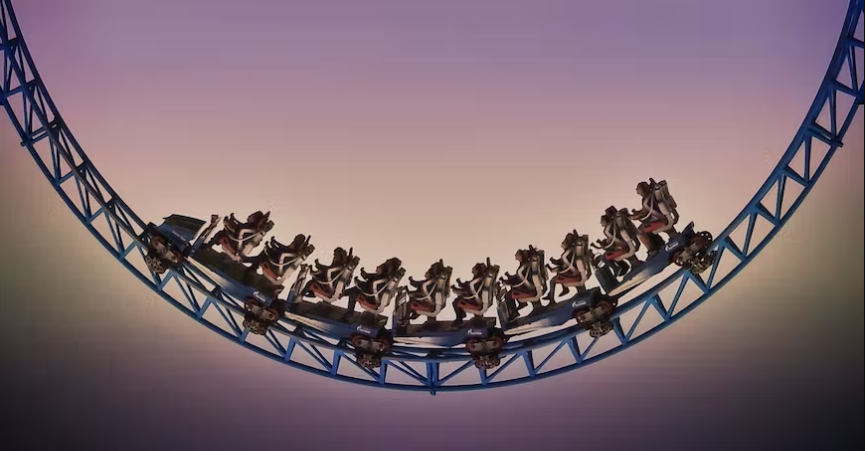 Roller Coaster Ride in Dubai