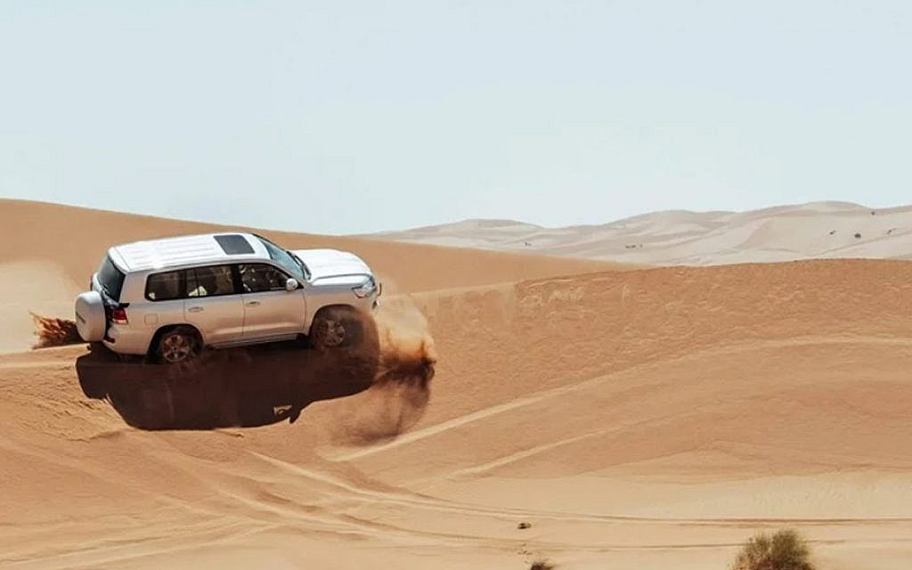 Avoid to Drive on Soft Sand