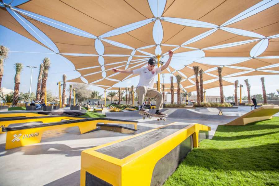 X Dubai Kite Beach Skatepark Dubai