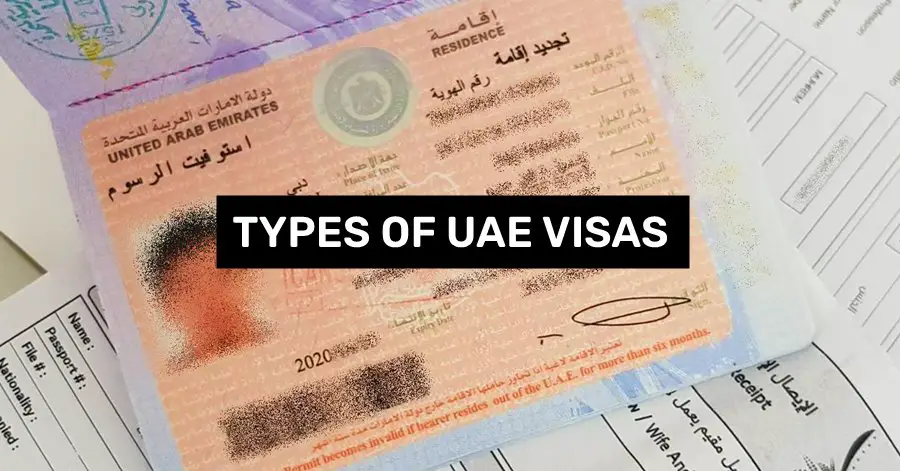 UAE Visa Categories