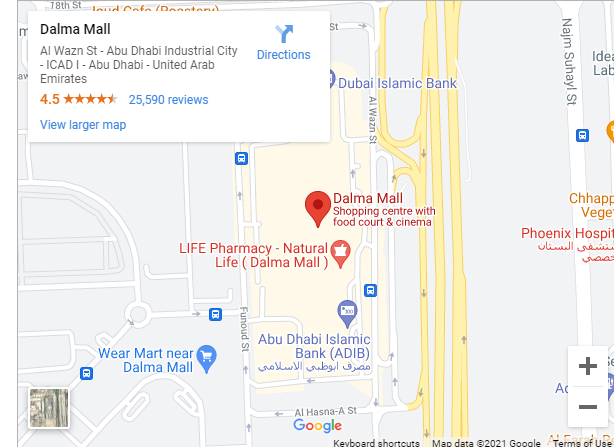 Location Of Dalma Mall