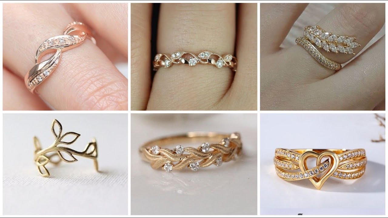 Stunning Types and Designs of Gold Rings  Fundining